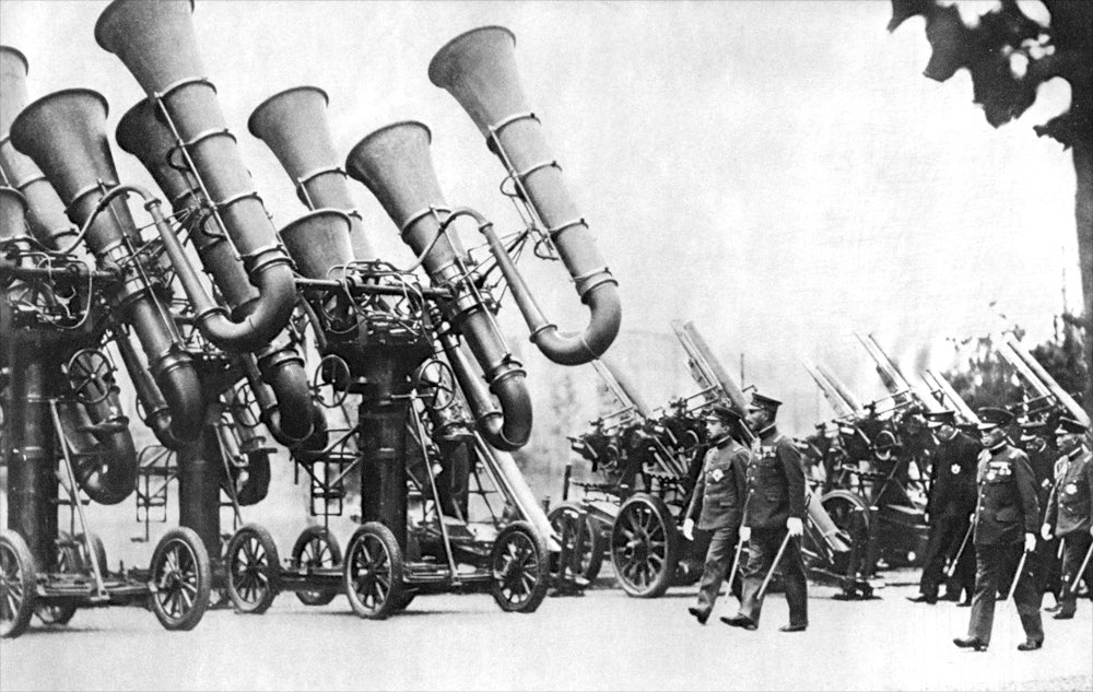 боевые военные трубы