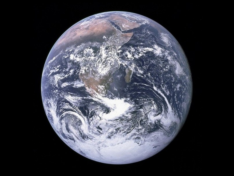 «Синий марбл» - самый знаменитый снимок Земли из космоса. Год 1972