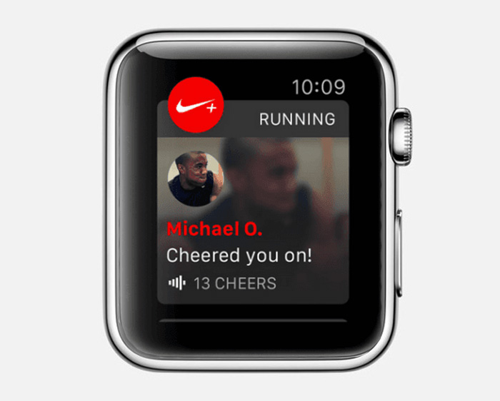 Приложения для Apple Watch: Nike + Running