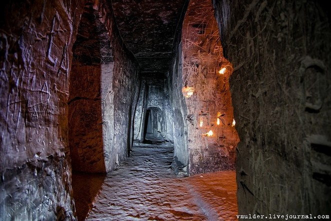 Калачаевские пещеры Воронежа